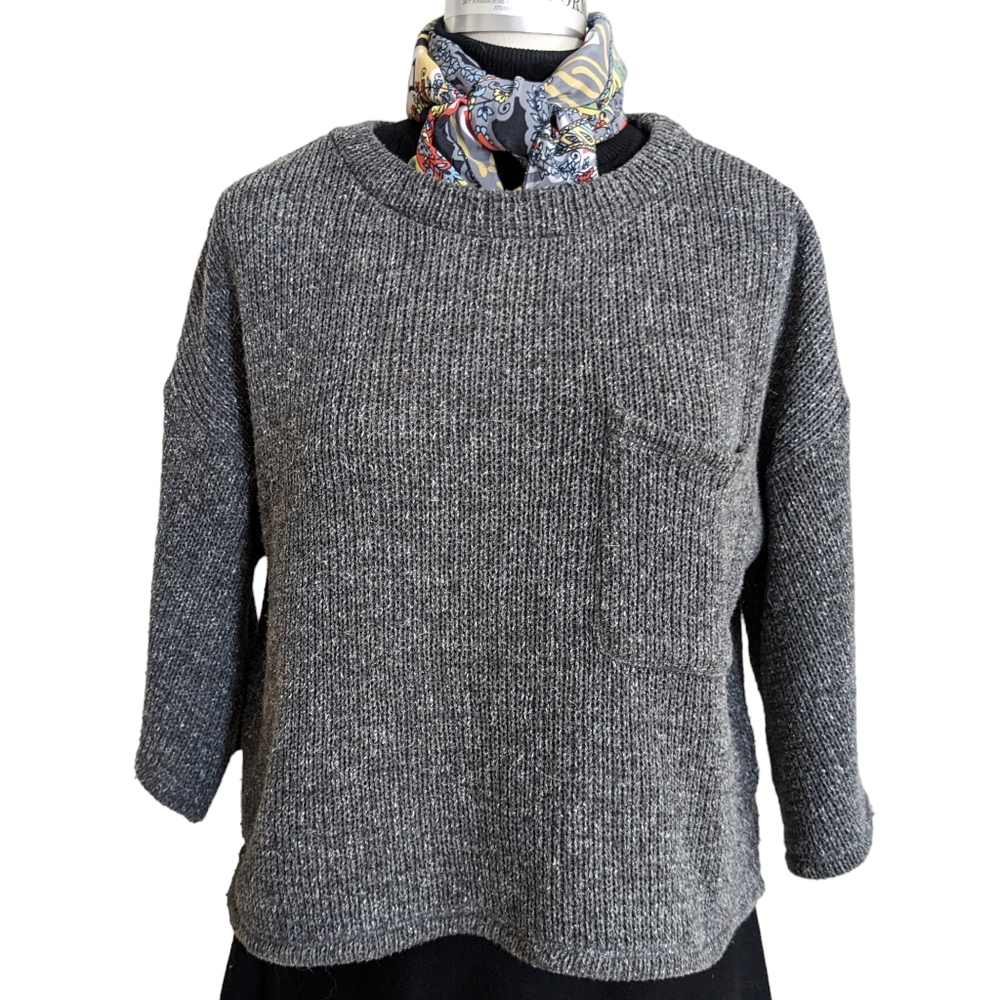 THML Charcoal Grey Sweater Size Medium